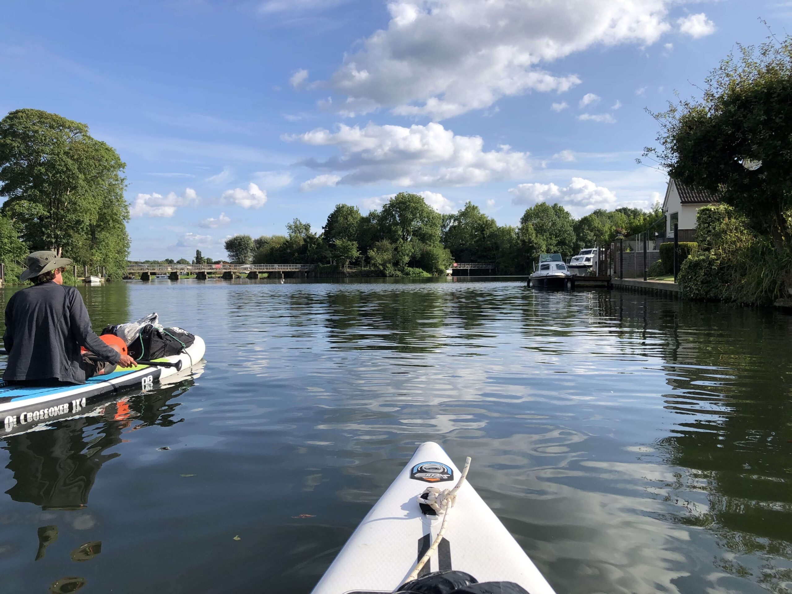 SUP'ing the Thames Source to London