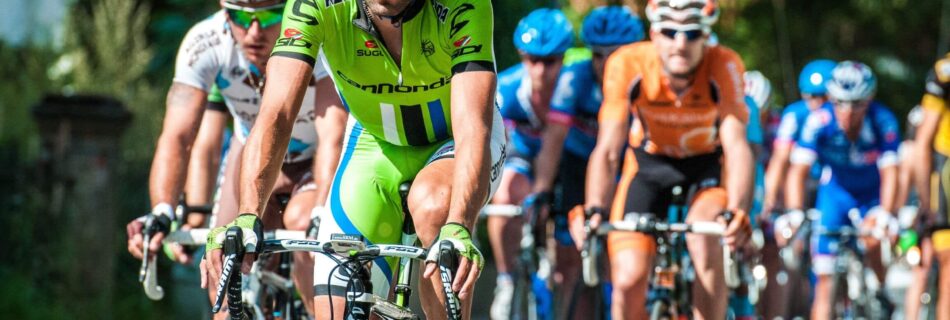 a group of people cycling in lycra